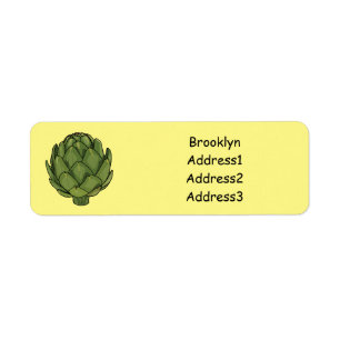 Artichoke cartoon illustration