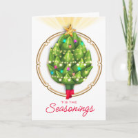 Artichoke Christmas light chef catering restaurant