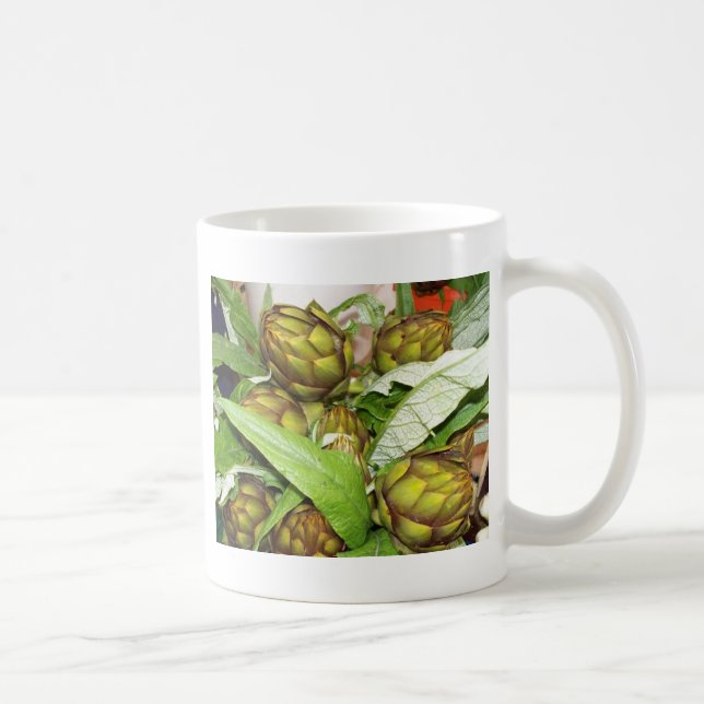 Artichoke Coffee Mug (Right)