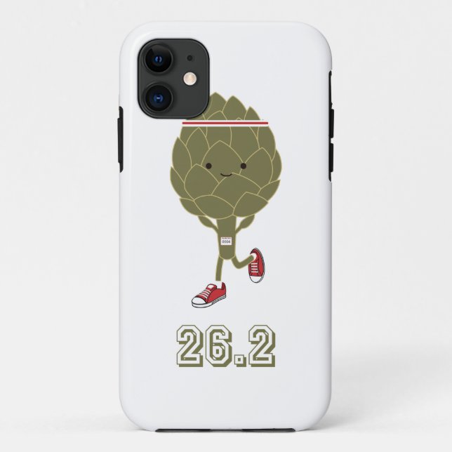 Artichoke Runner,  26.2 Case-Mate iPhone Case (Back)