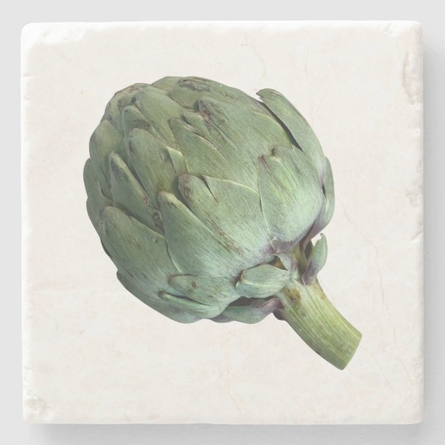 Artichoke Stone Coaster (Front)