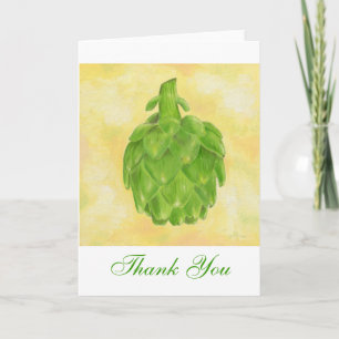 Artichoke Thank You notecard