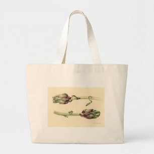 Artichokes 2005 large tote bag