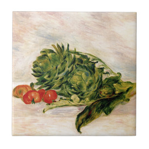 Artichokes and Tomatoes Tile