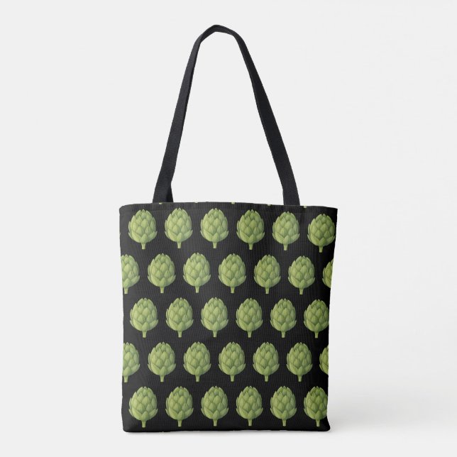 Artichokes Tote Bag (Back)