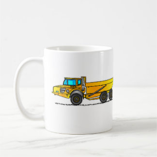 Articulated Haulier Mug, Construction Vehicle Gift Coffee Mug