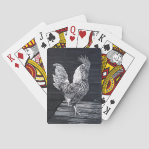 Artie the Chicken Playing Cards