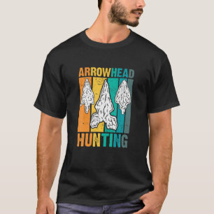 Artifact Collector Arrowhead Hunting Vintage Arrow T-Shirt