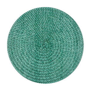 Artificial braided green fabric texture. cutting board