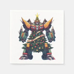 Artificial Christmas Tree Robot Napkin