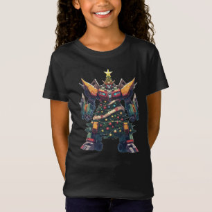 Artificial Christmas Tree Robot T-Shirt