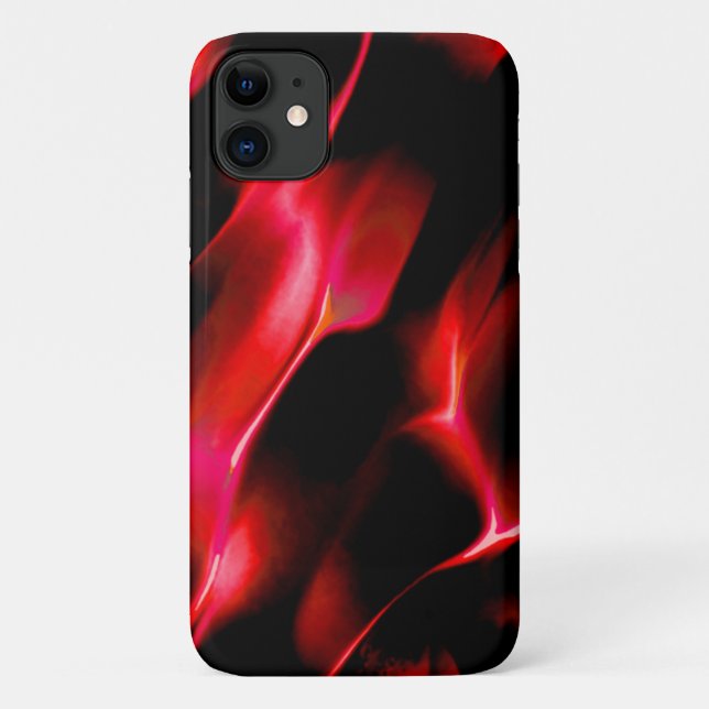 Artificial dunes in red shading Case-Mate iPhone case (Back)