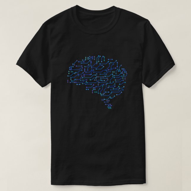 Artificial Intelligence AI 2 T-Shirt (Design Front)