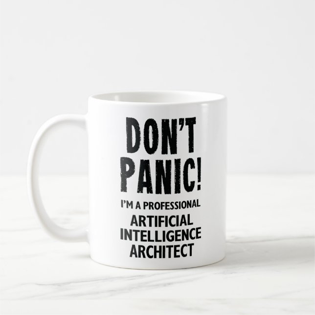 Artificial Intelligence Architect Coffee Mug (Left)