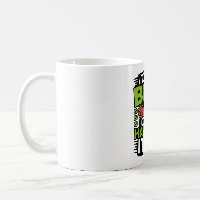 Artificial Intelligence Boss AI Funny Design Coffee Mug (Left)