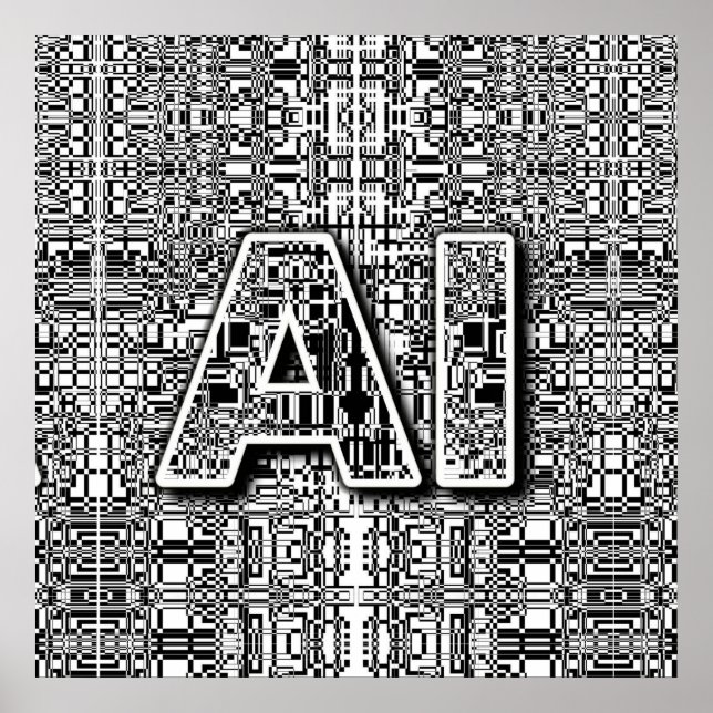 Artificial Intelligence Chip Poster (Front)