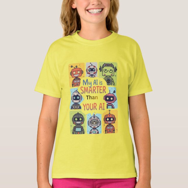  Artificial intelligence competition T-Shirt (Front)