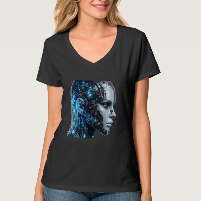 Artificial Intelligence - Computer Science - IT Pr T-Shirt (Front)