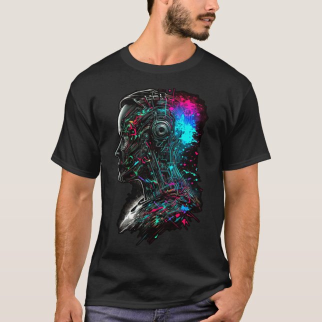 Artificial Intelligence  Computer Science  IT Prof T-Shirt (Front)