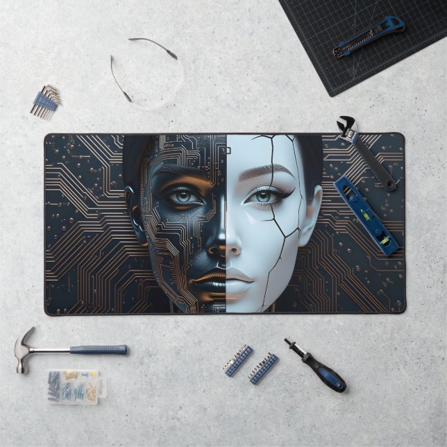 Artificial Intelligence Desk Mat (Workstation)