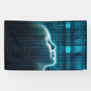 Artificial Intelligence Evolution with Digital Banner