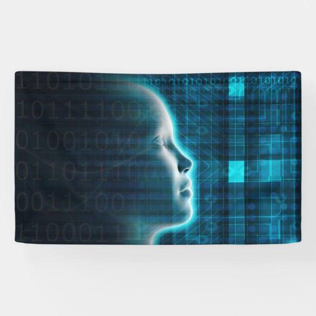 Artificial Intelligence Evolution with Digital Banner (Horizontal)