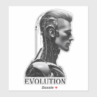 Artificial Intelligence Generated Human, B & W