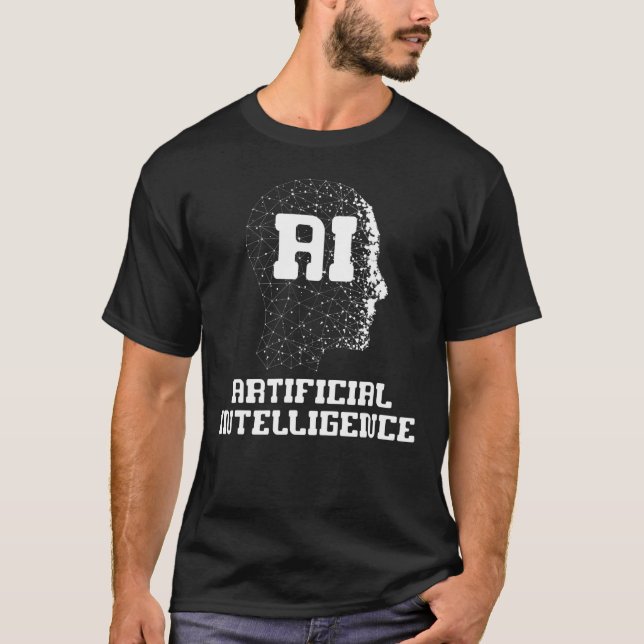 Artificial Intelligence Human Brain Ai Computer Sc T-Shirt (Front)