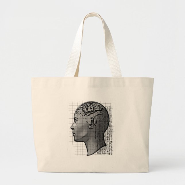 ARTIFICIAL INTELLIGENCE LARGE TOTE BAG (Front)