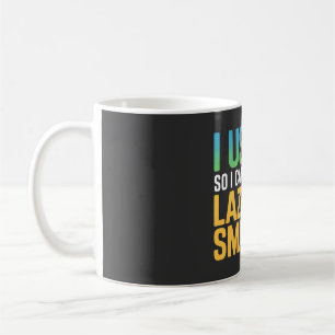Artificial Intelligence Lazy Smarter Funny Design Coffee Mug