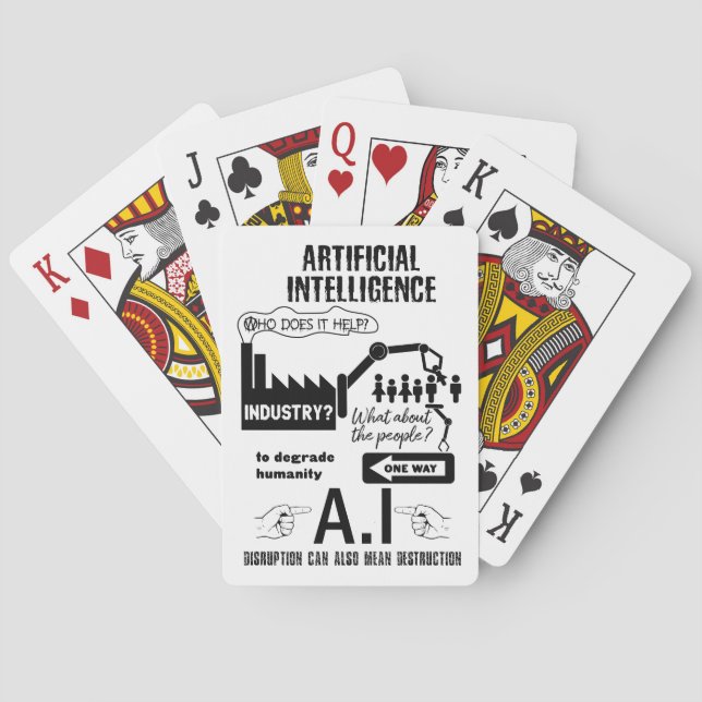 Artificial Intelligence Playing Cards (Back)