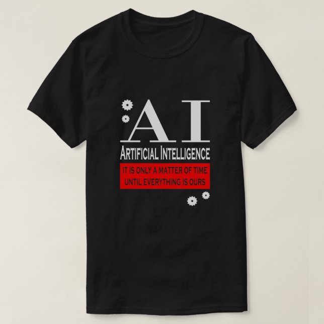 Artificial intelligence robot 5 T-Shirt (Design Front)