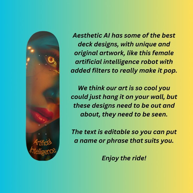 Artificial Intelligence  Skateboard (Creator Uploaded)