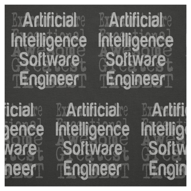 Artificial Intelligence Software Engineer Fabric (Swatch)