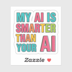 Artificial intelligence sticker