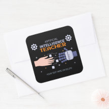 Artificial Intelligence Teacher - man & machine