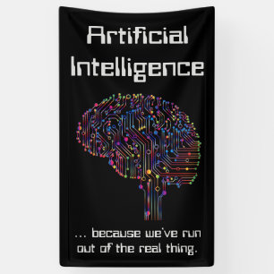 Artificial Intelligence vs Real Thing Banner