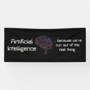 Artificial Intelligence vs Real Thing Banner