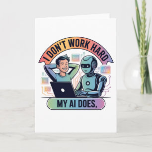 Artificial Intelligence Work Smarter Card