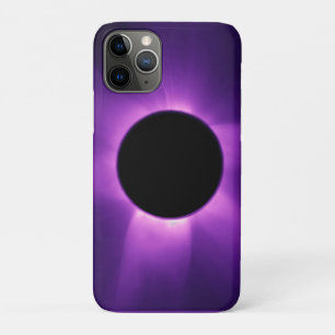 Artificial Solar Eclipse from Space iPhone 11 Pro Case
