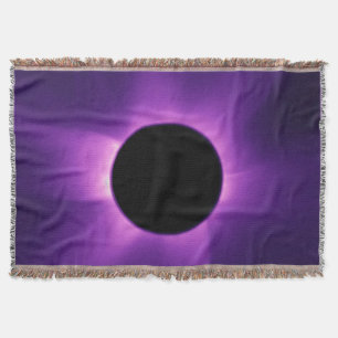 Artificial Solar Eclipse from Space Throw Blanket