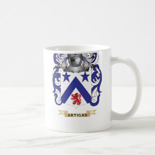 Artigas Coat of Arms (Family Crest) Coffee Mug