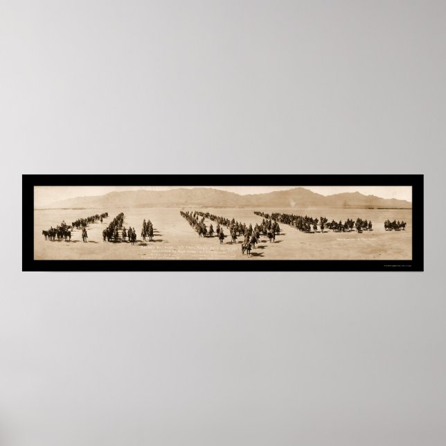 Artillery El Paso TX Huge Photo 1916 Poster (Front)