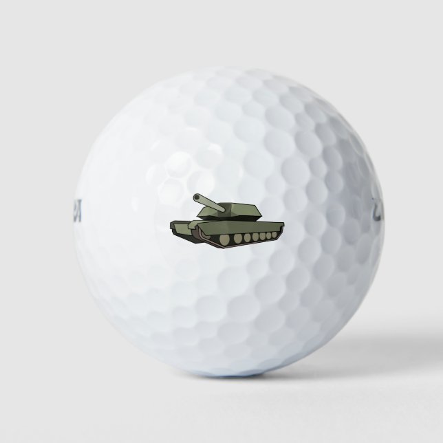 Artillery Tank Golf Balls (Front)