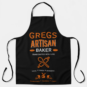 Artisan Bakery Business Promotion Apron
