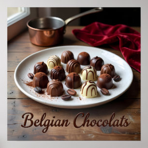 Artisan Chocolate Reverie Dessert Poster