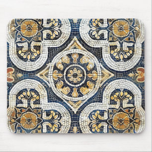 Artisan Geometric Floral Mouse Mat
