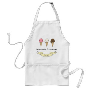 Artisan Ice Cream Maker Customisable Adult Apron