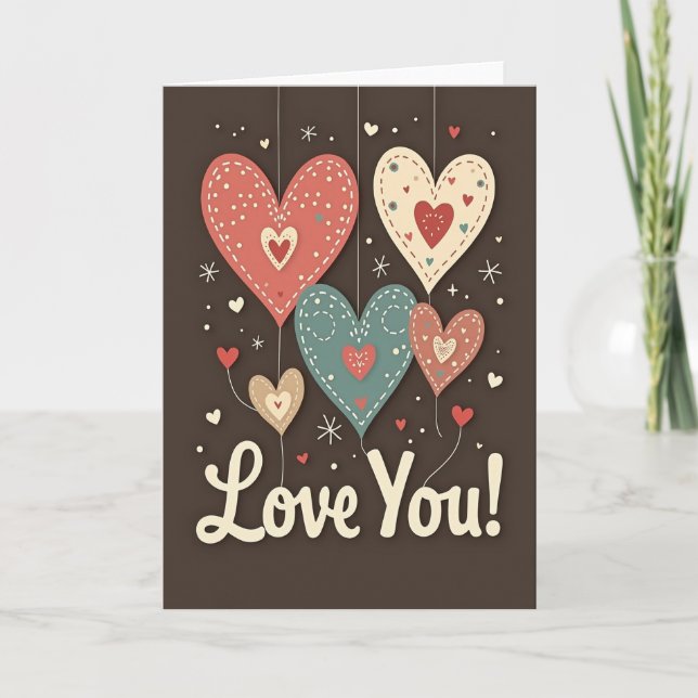 Artisanal Fathers Day Design Card (Front)