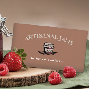 Artisanal Jam Business Card